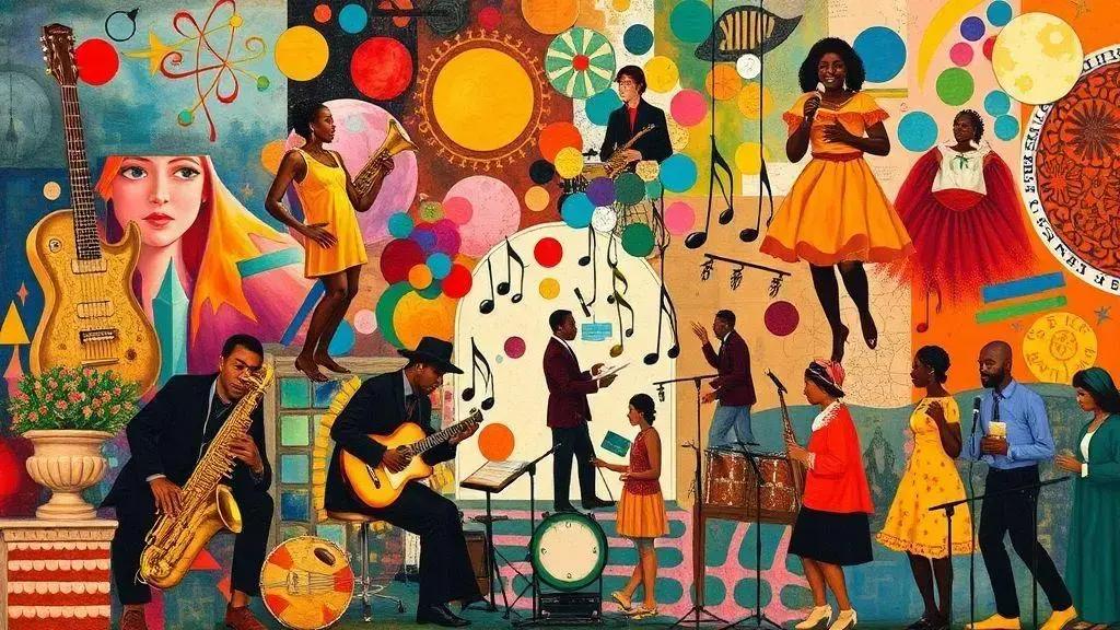 Como o jazz se conecta com outras formas de arte