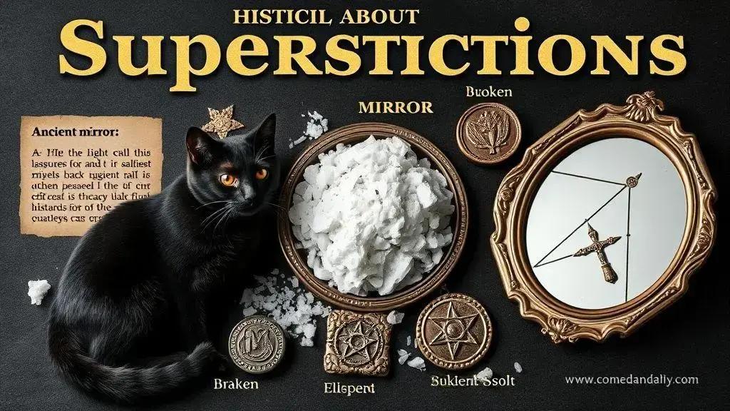 Fatos históricos curiosos sobre superstições