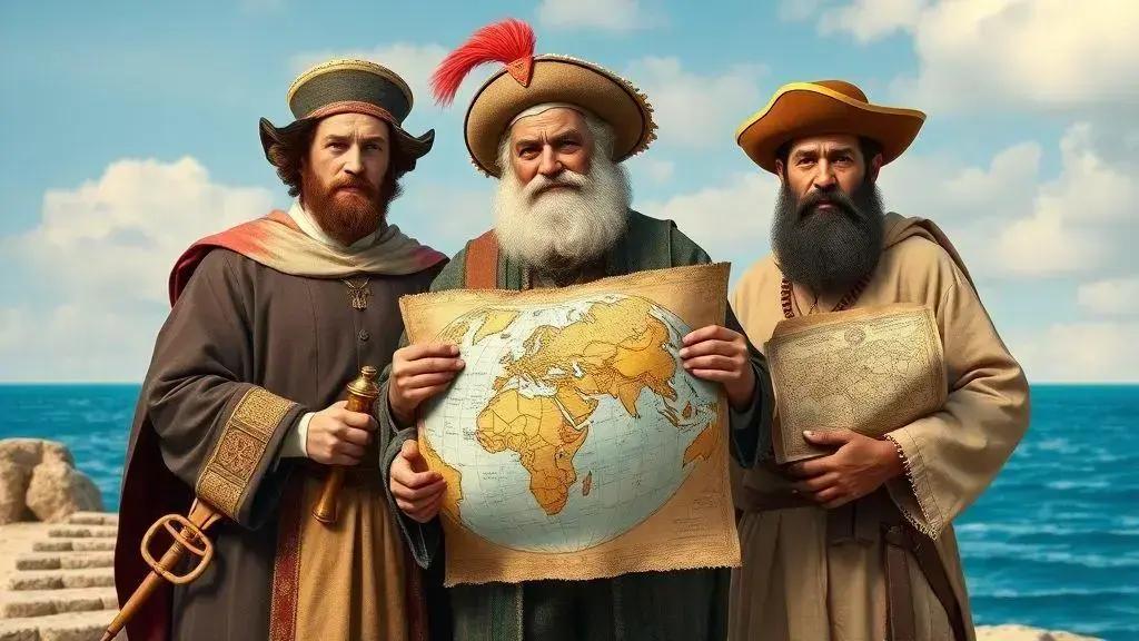 Personagens icônicos das expedições históricas