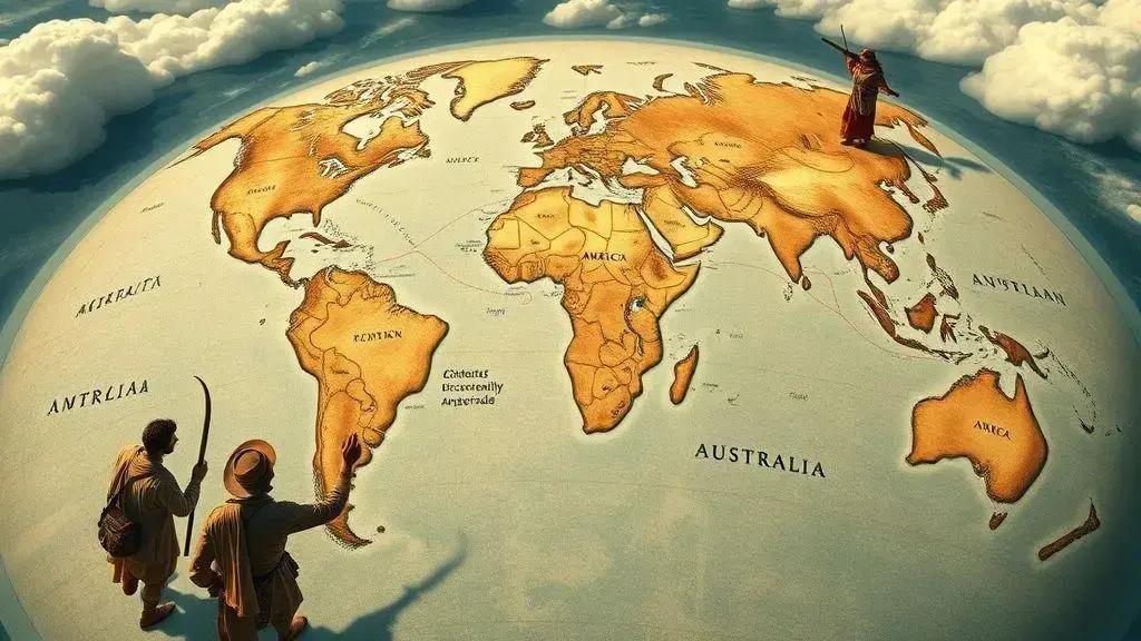 Descobertas que mudaram o mapa-múndi