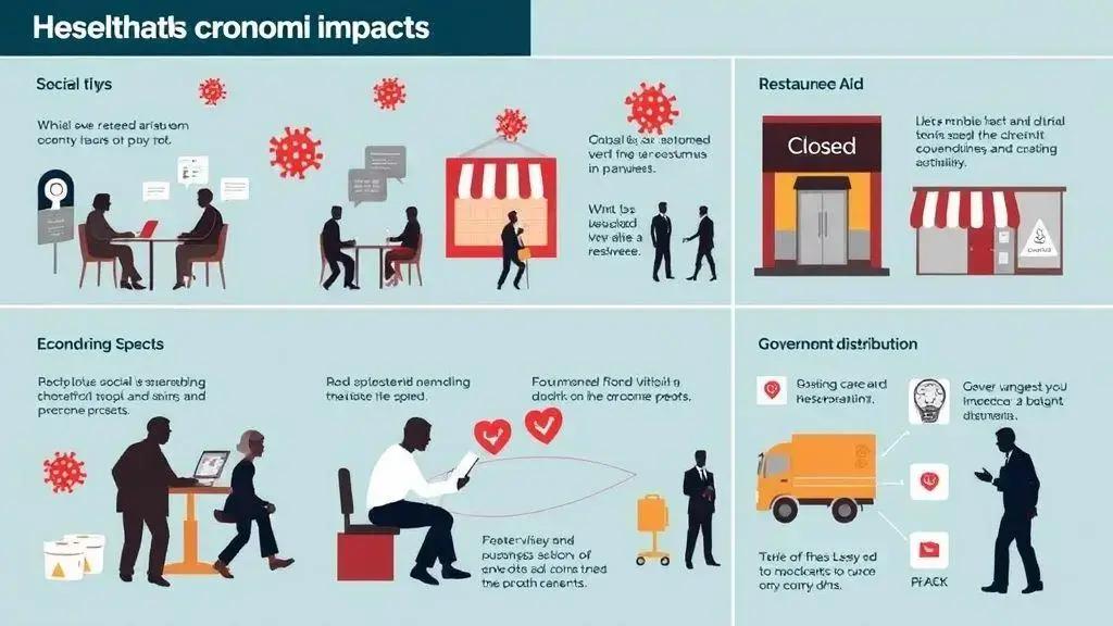 Impactos sociais e econômicos das pandemias
