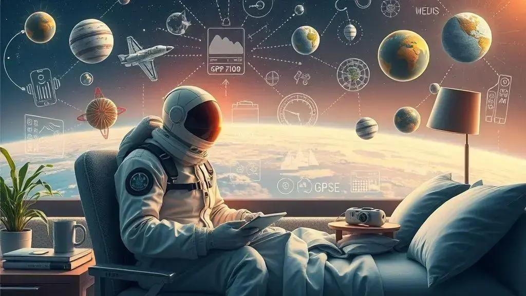 Como as invenções espaciais afetam a vida cotidiana