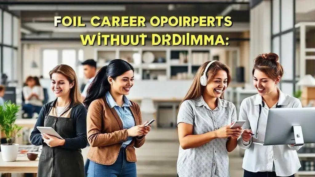 Oportunidades de carreira populares sem diploma