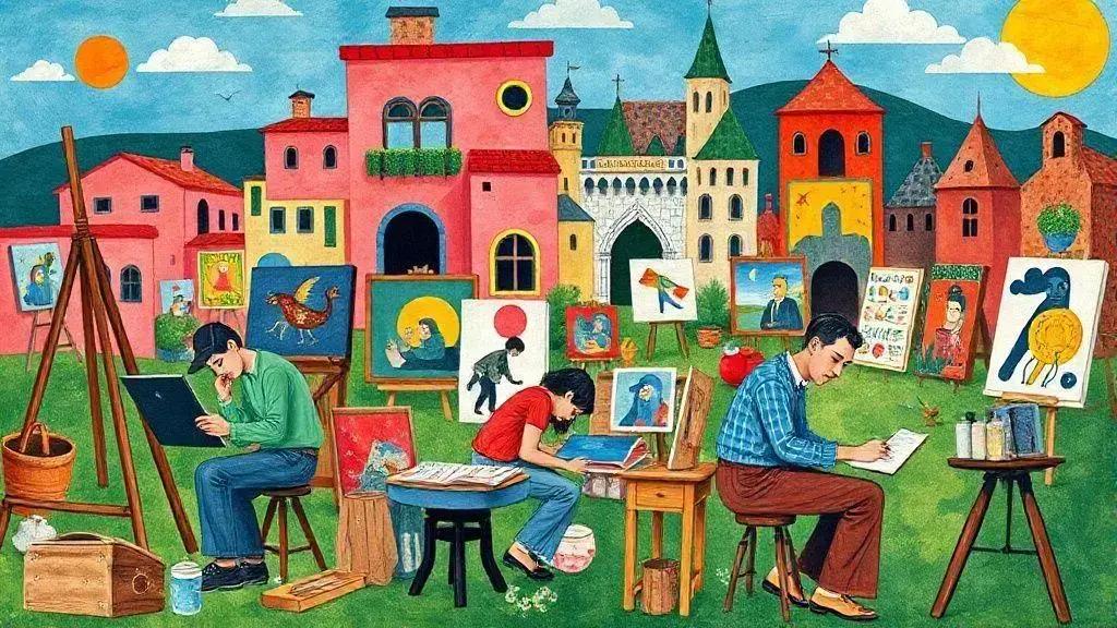 Os artistas mais famosos desse estilo